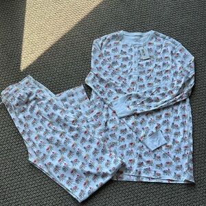 Roller Rabbit Hathi Christmas pajamas